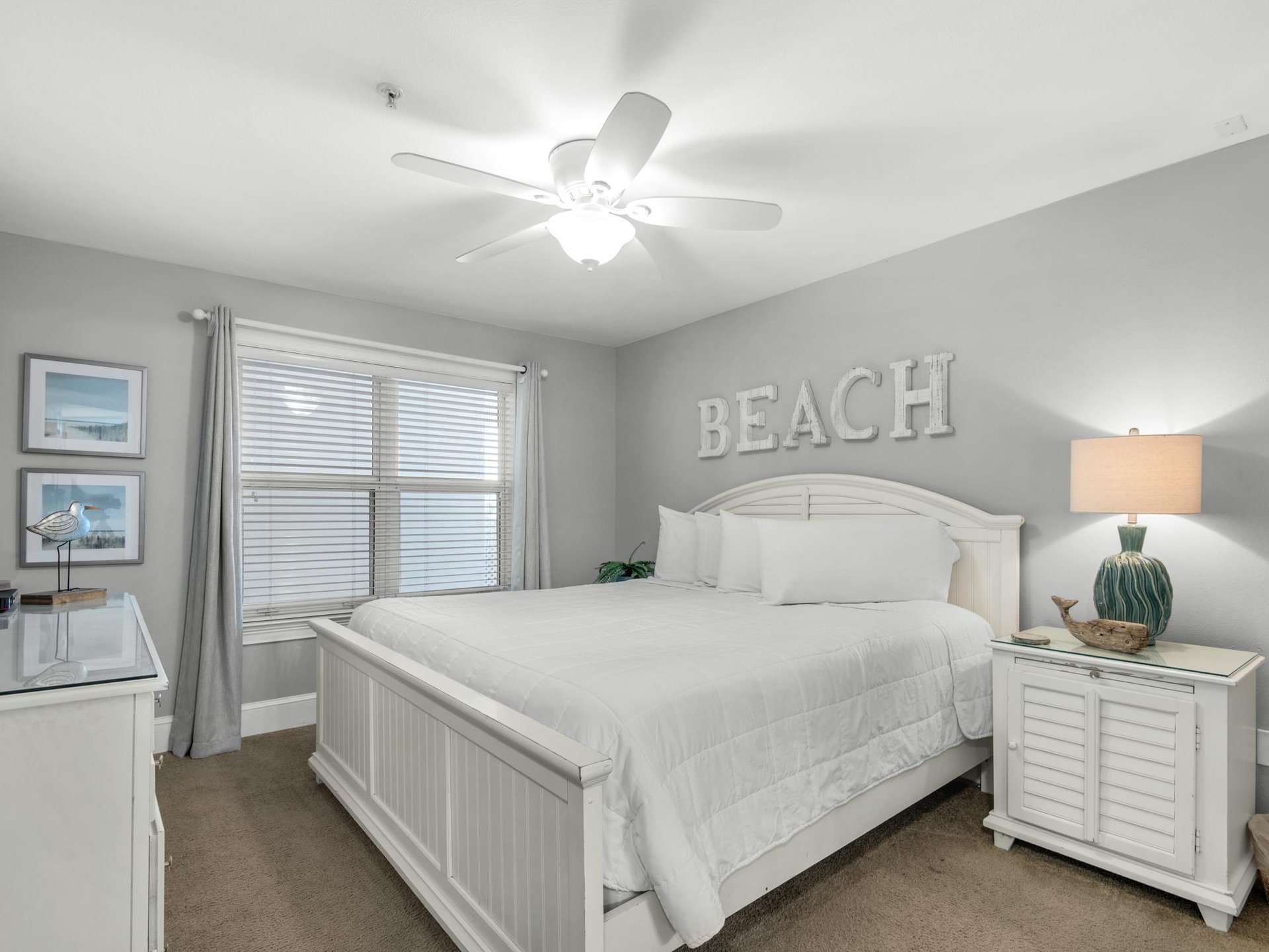 Guest Bedroom 1 with a King Bed