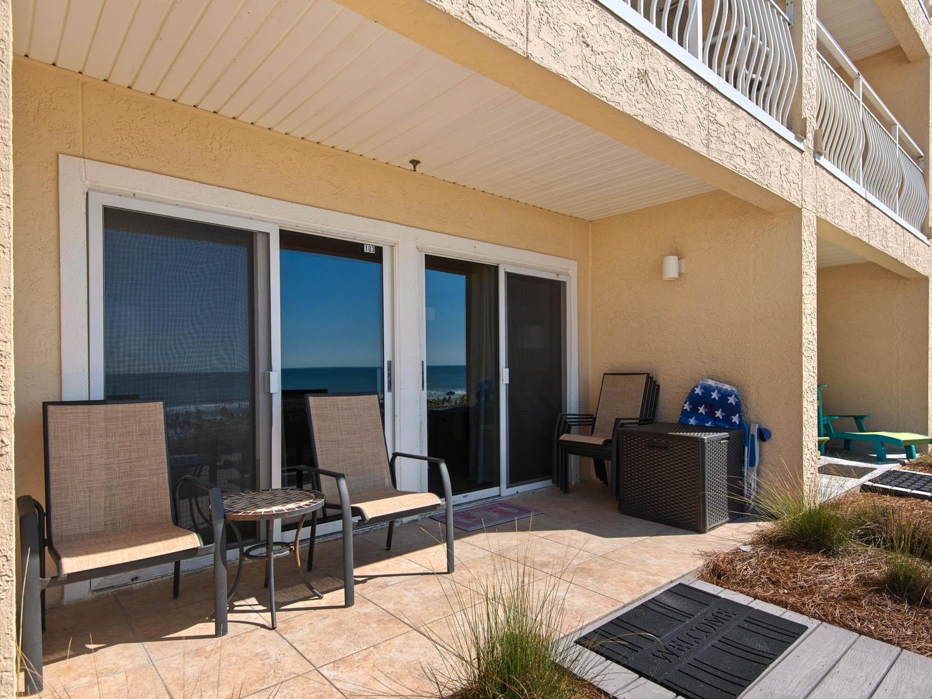 Gulf Facing Patio