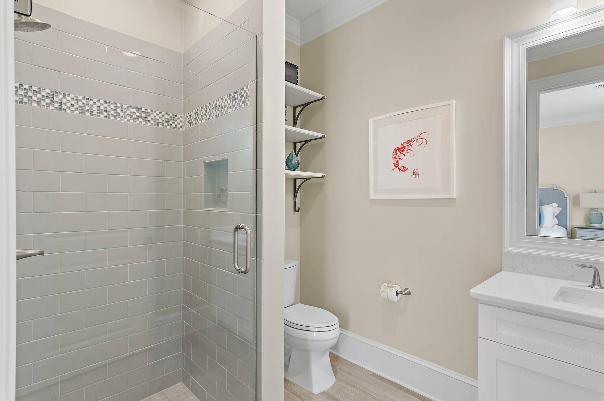 Bathroom 4 with WalkIn Shower