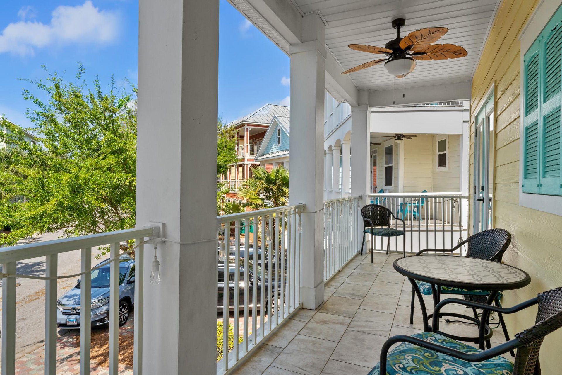 Balcony off Bedroom 3
