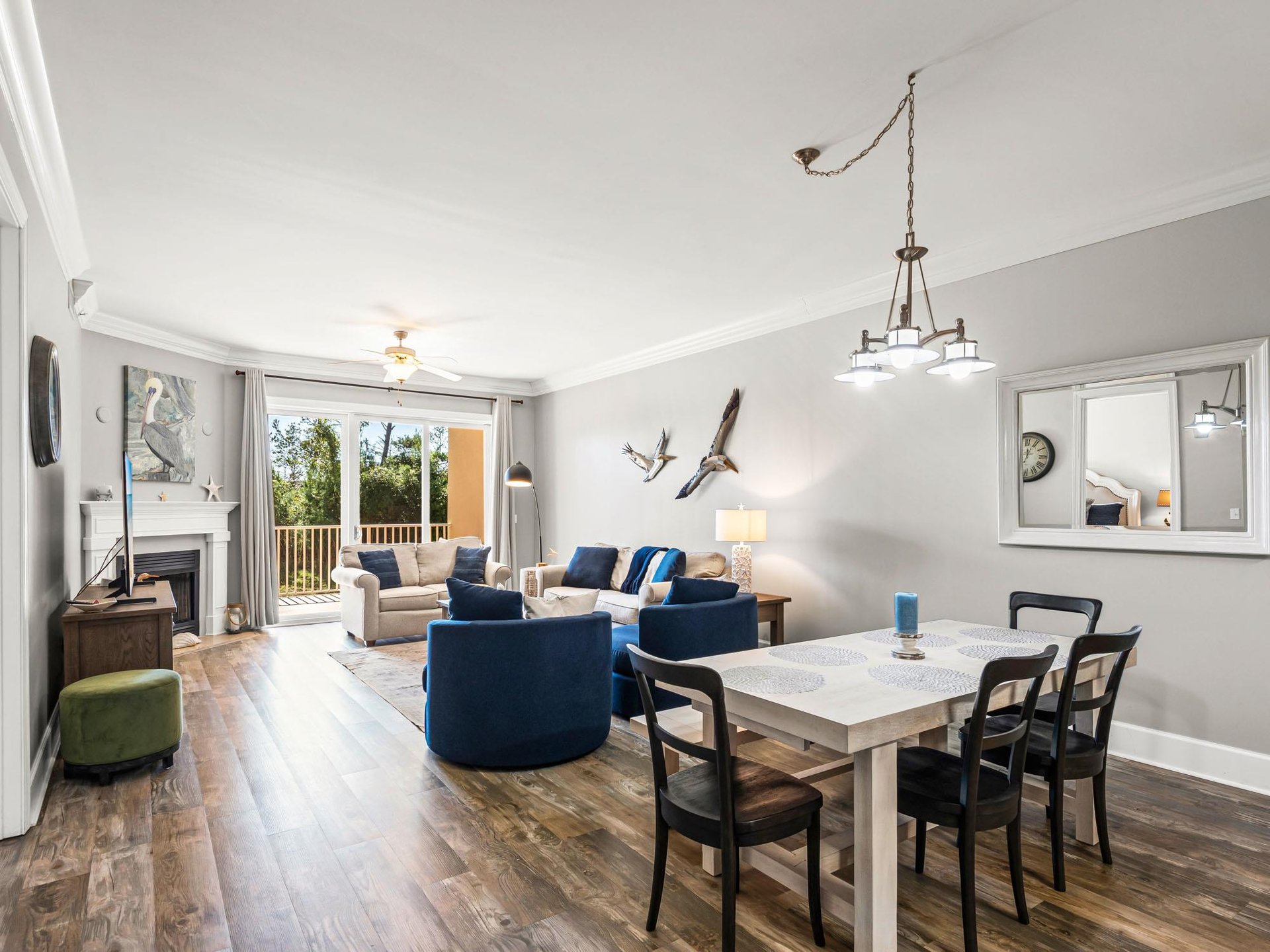 Dining and Living Area