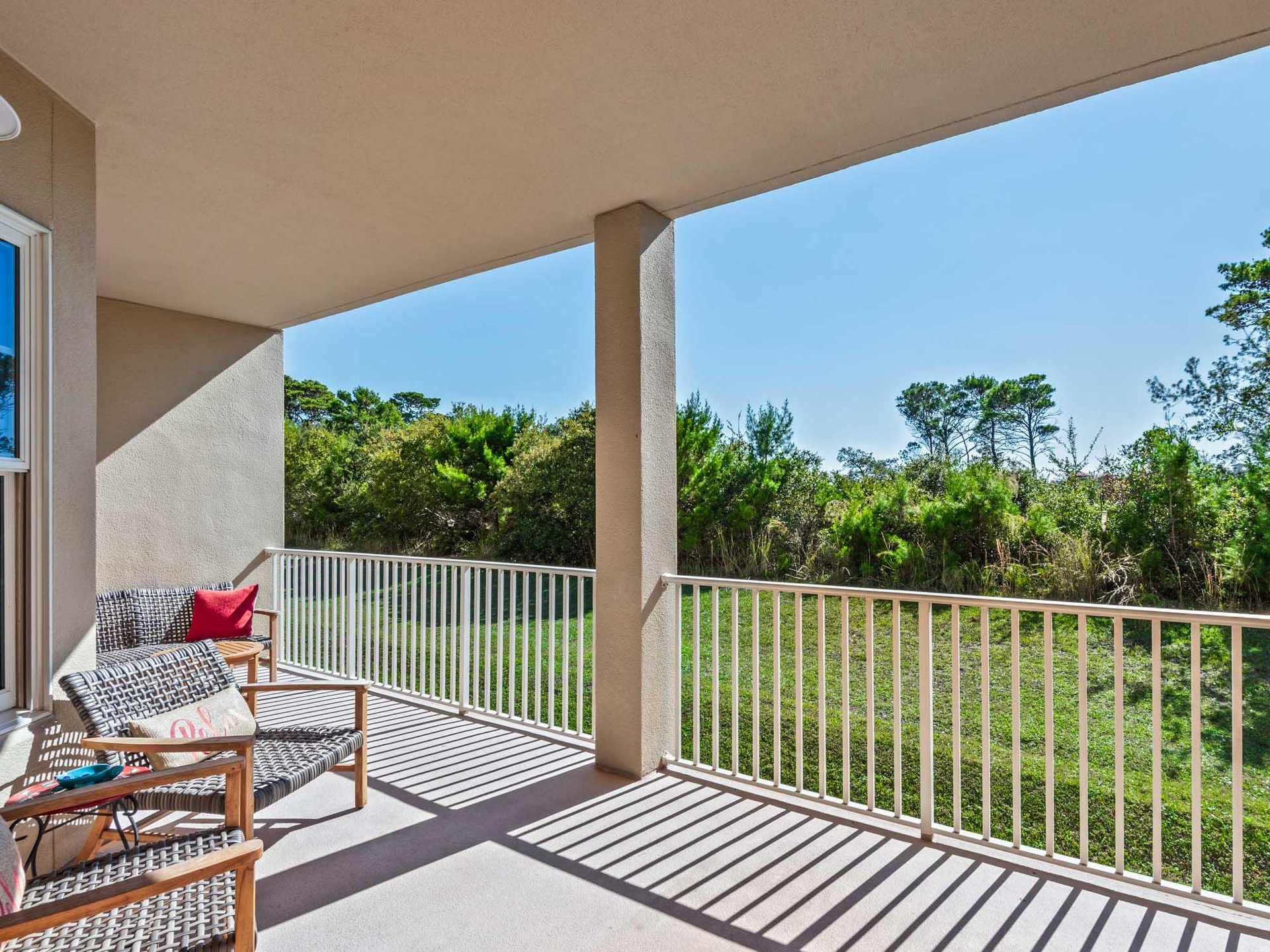 Private Patio with View of the Preserve