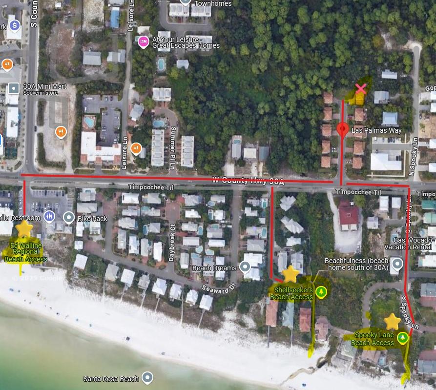 Nearby Beach Access Options