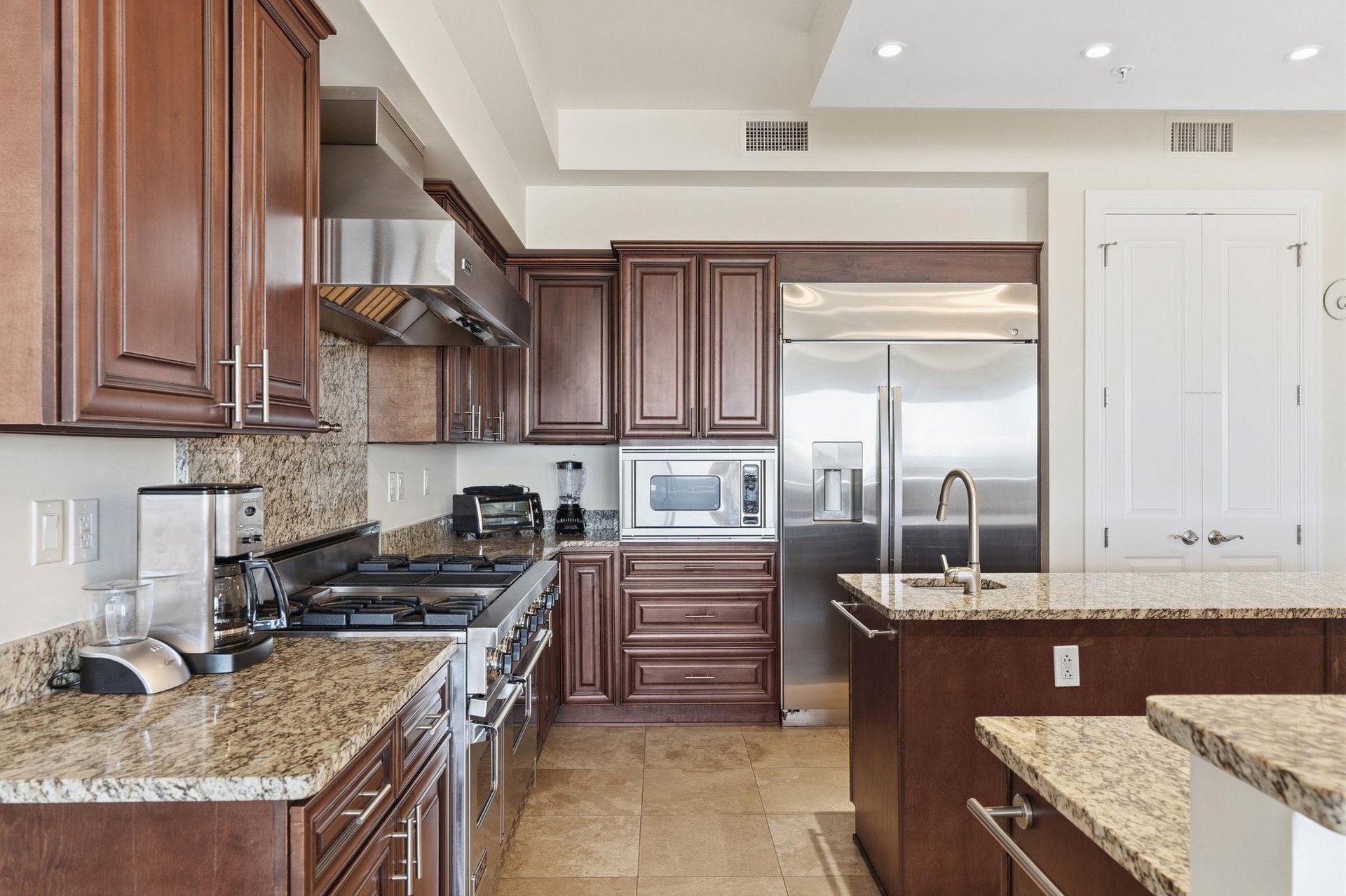 Kitchen with Stainless Steel Appliances
