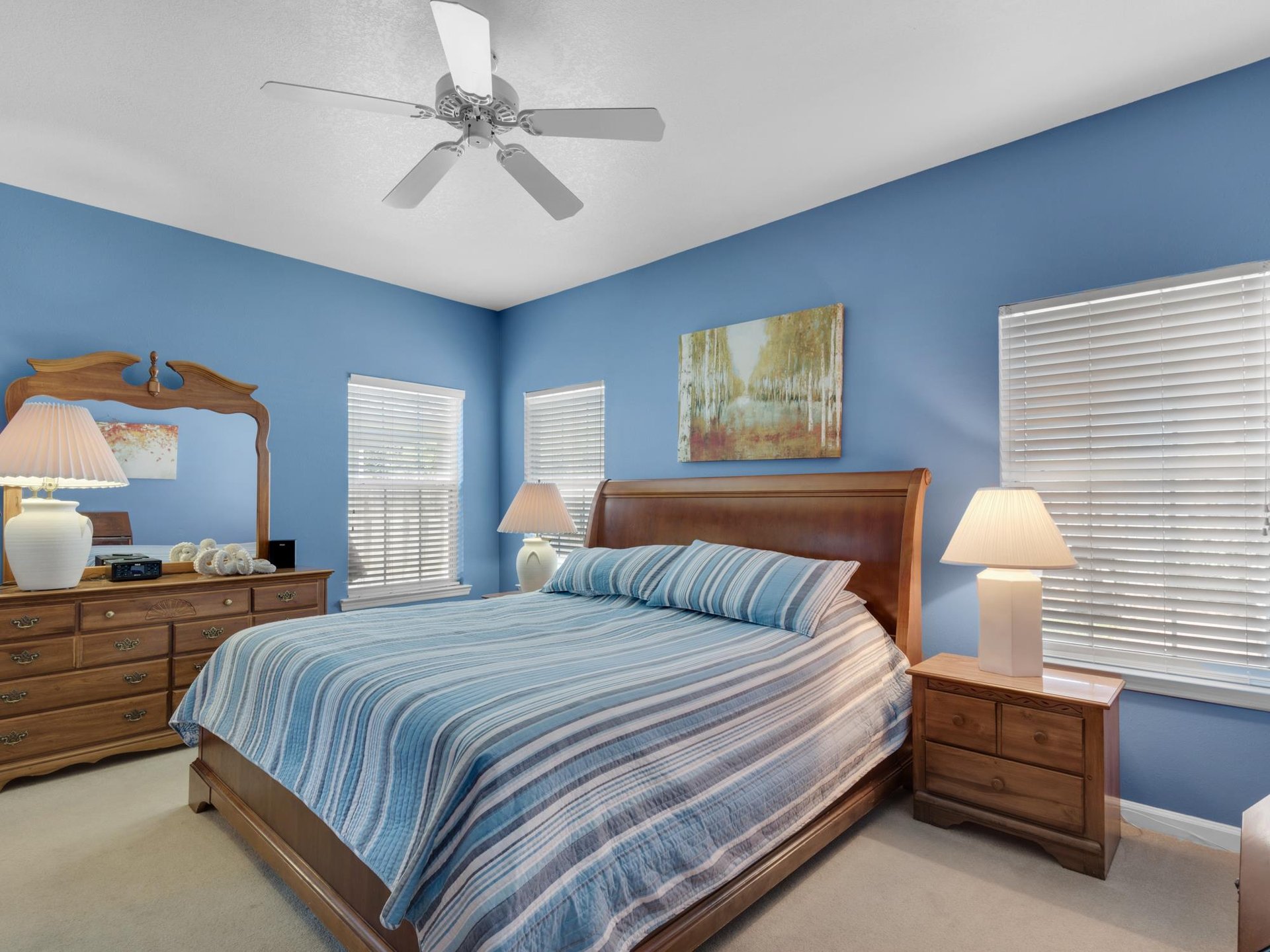 Bedroom 1 with King Bed