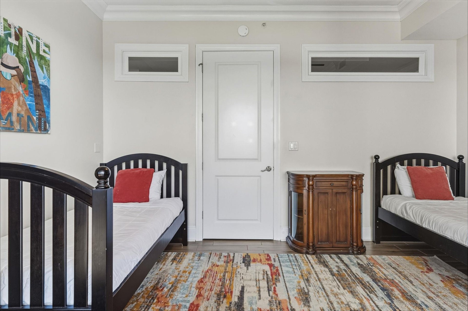 Twin Beds in Bedroom 1