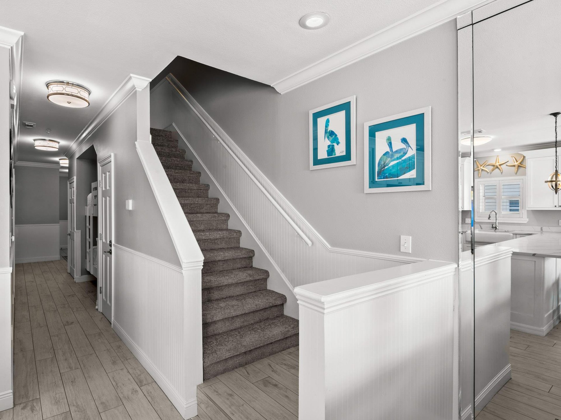 Stairs to 2nd floor