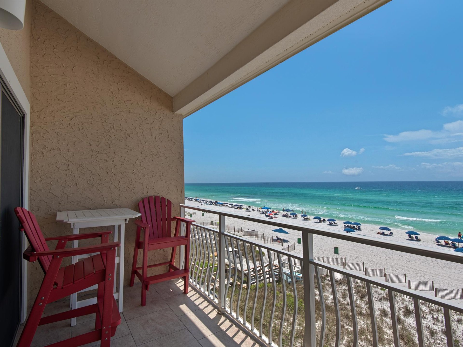 Gulf Views to East from the Private Balcony