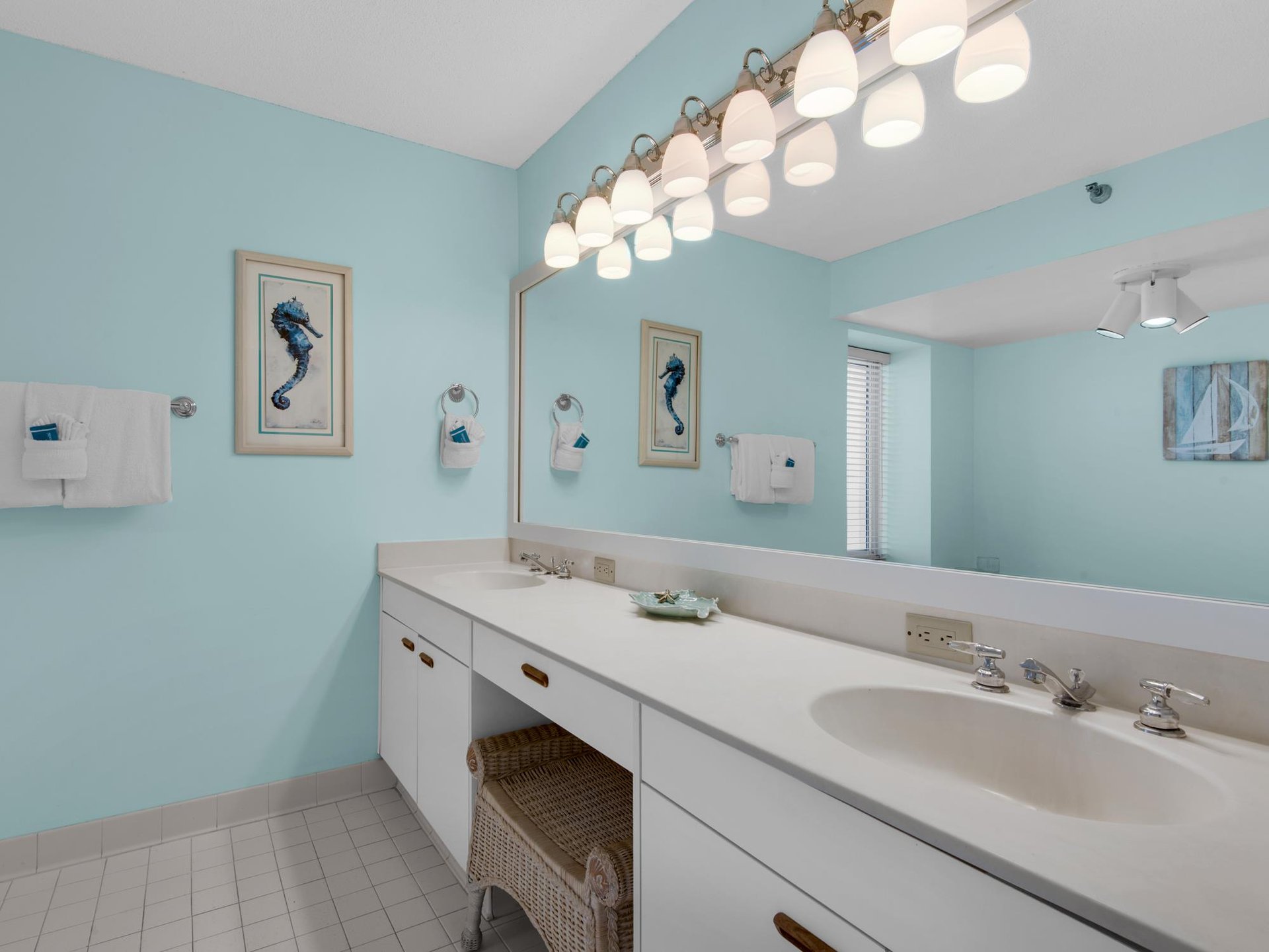 Bathroom 1 with Double Vanities
