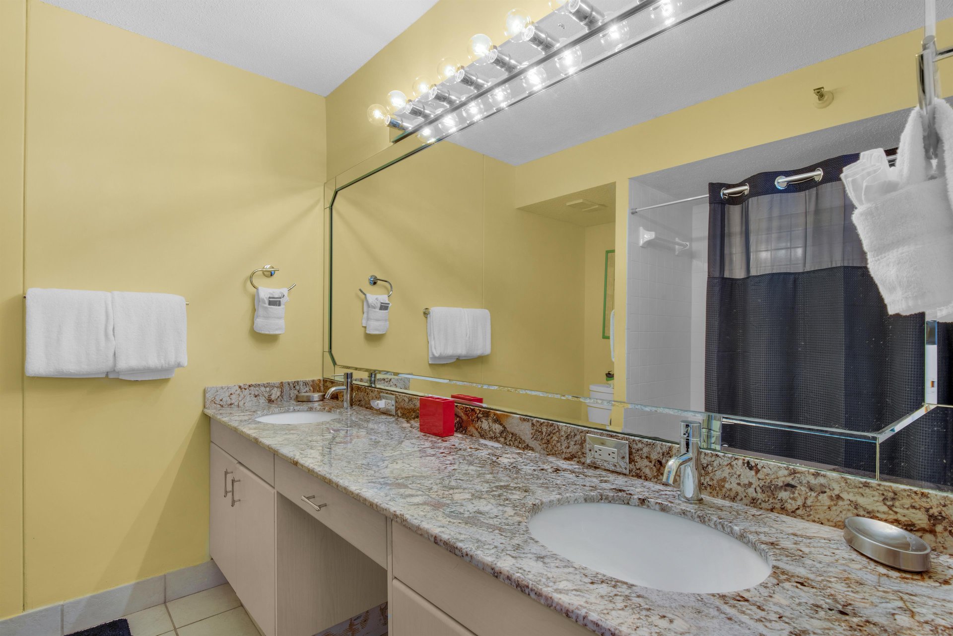 Bathroom 1 with Double Vanities