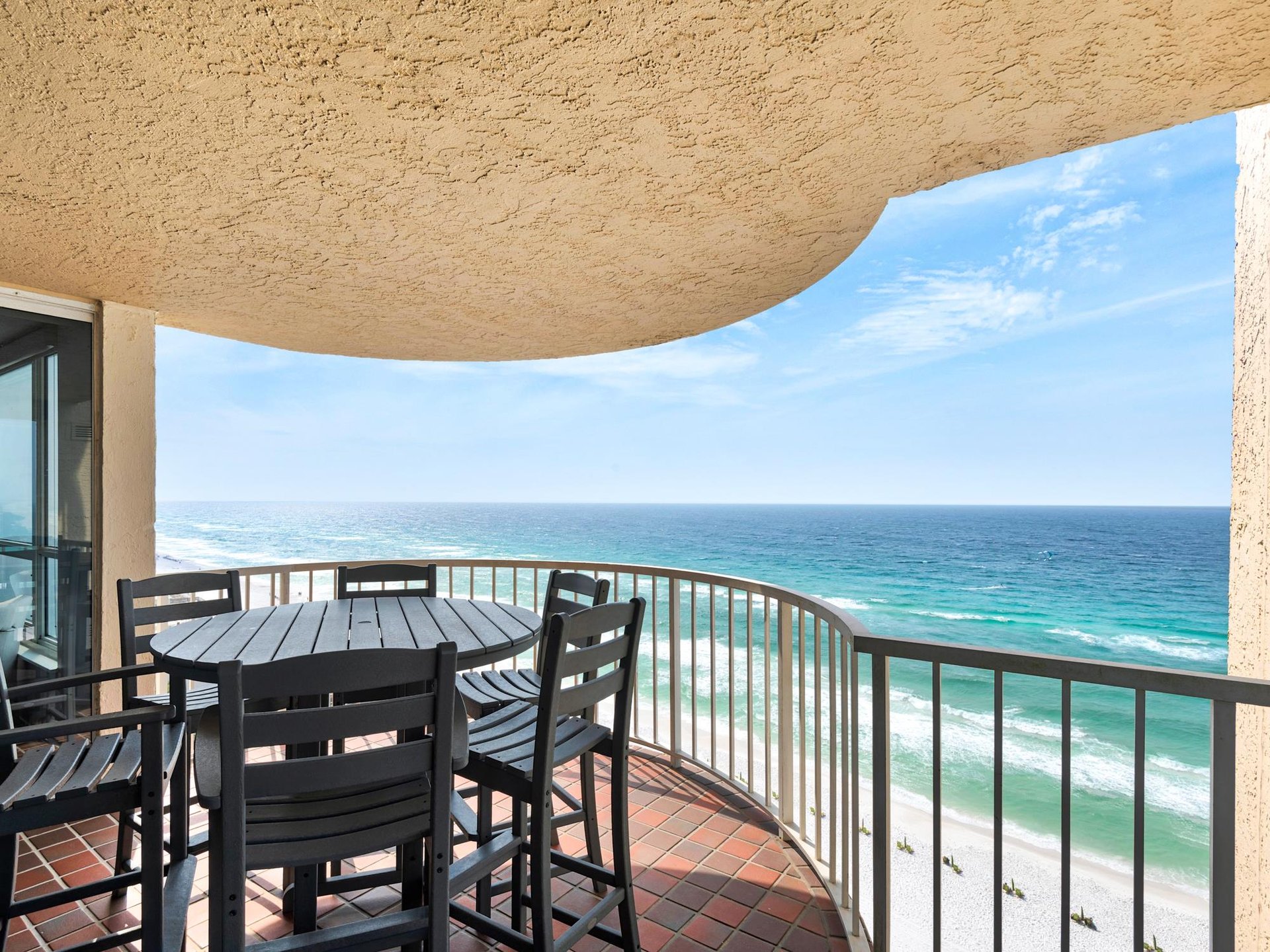 Private Balcony with Gulf Views