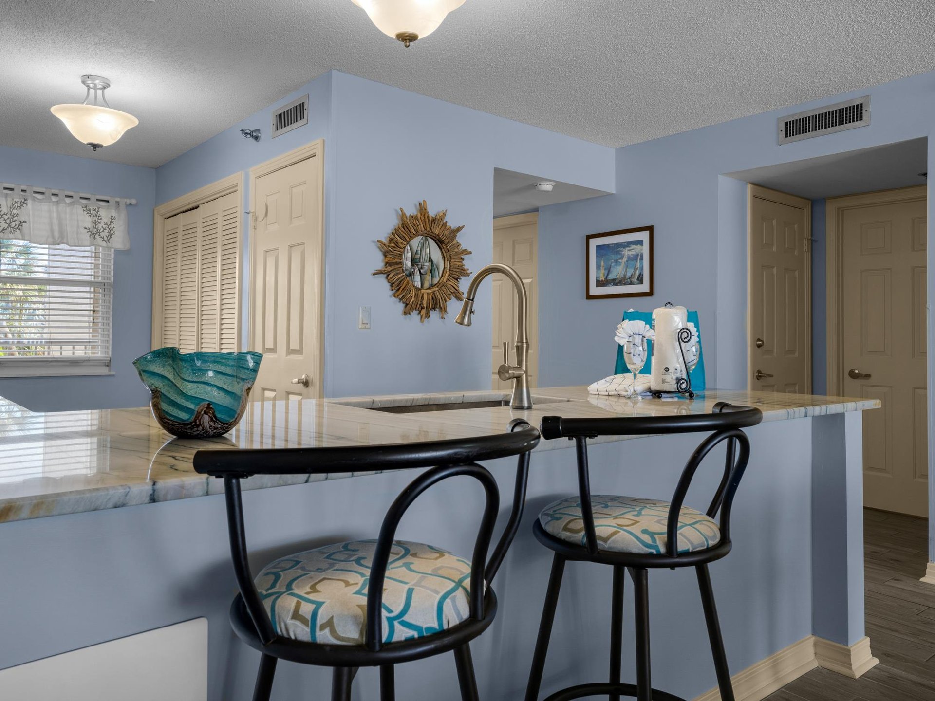 Breakfast Bar with Extra Seating