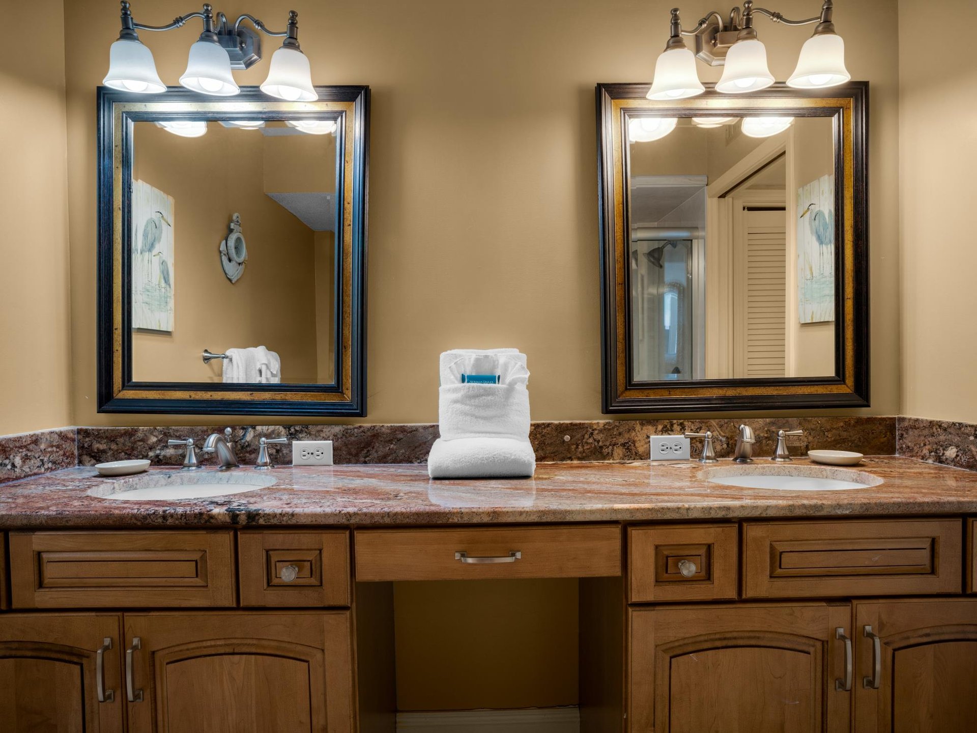Bathroom 1 with Double Vanities