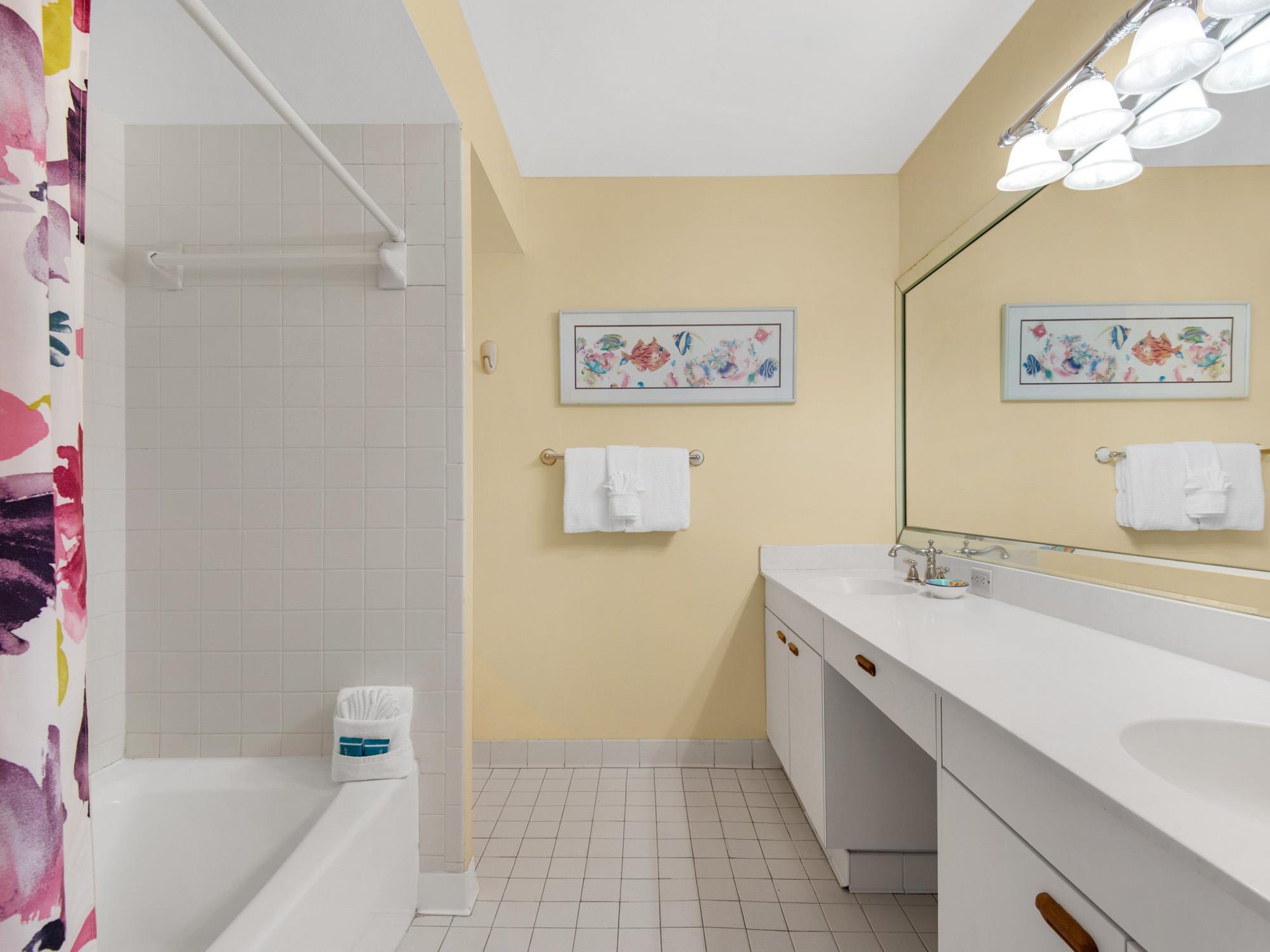 Bathroom 1 with Tub Shower Combo