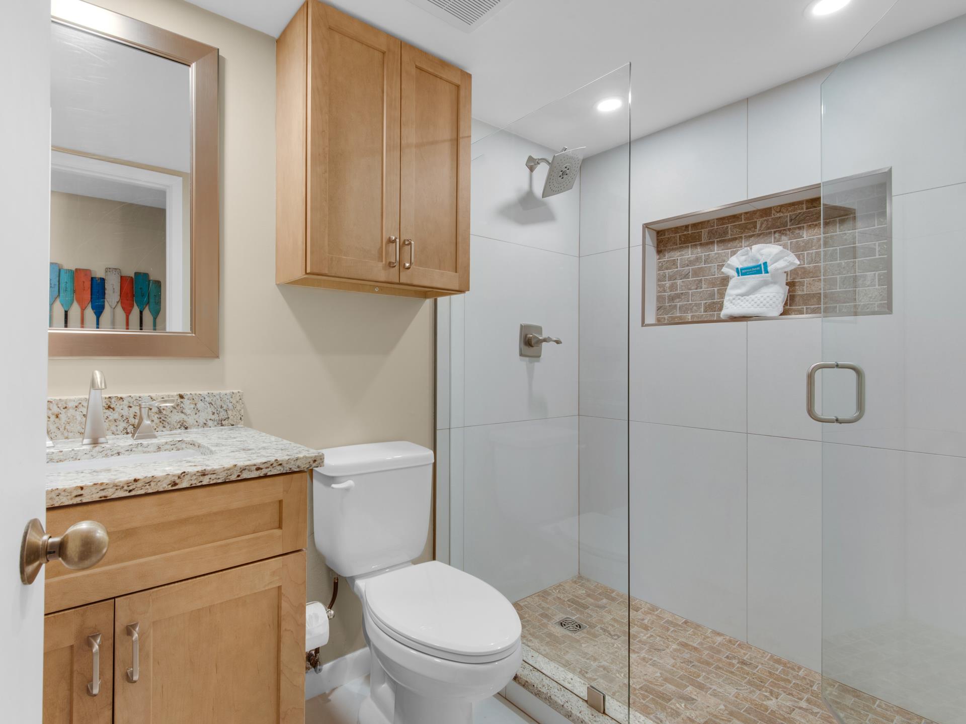 Loft Bathroom with WalkIn Shower