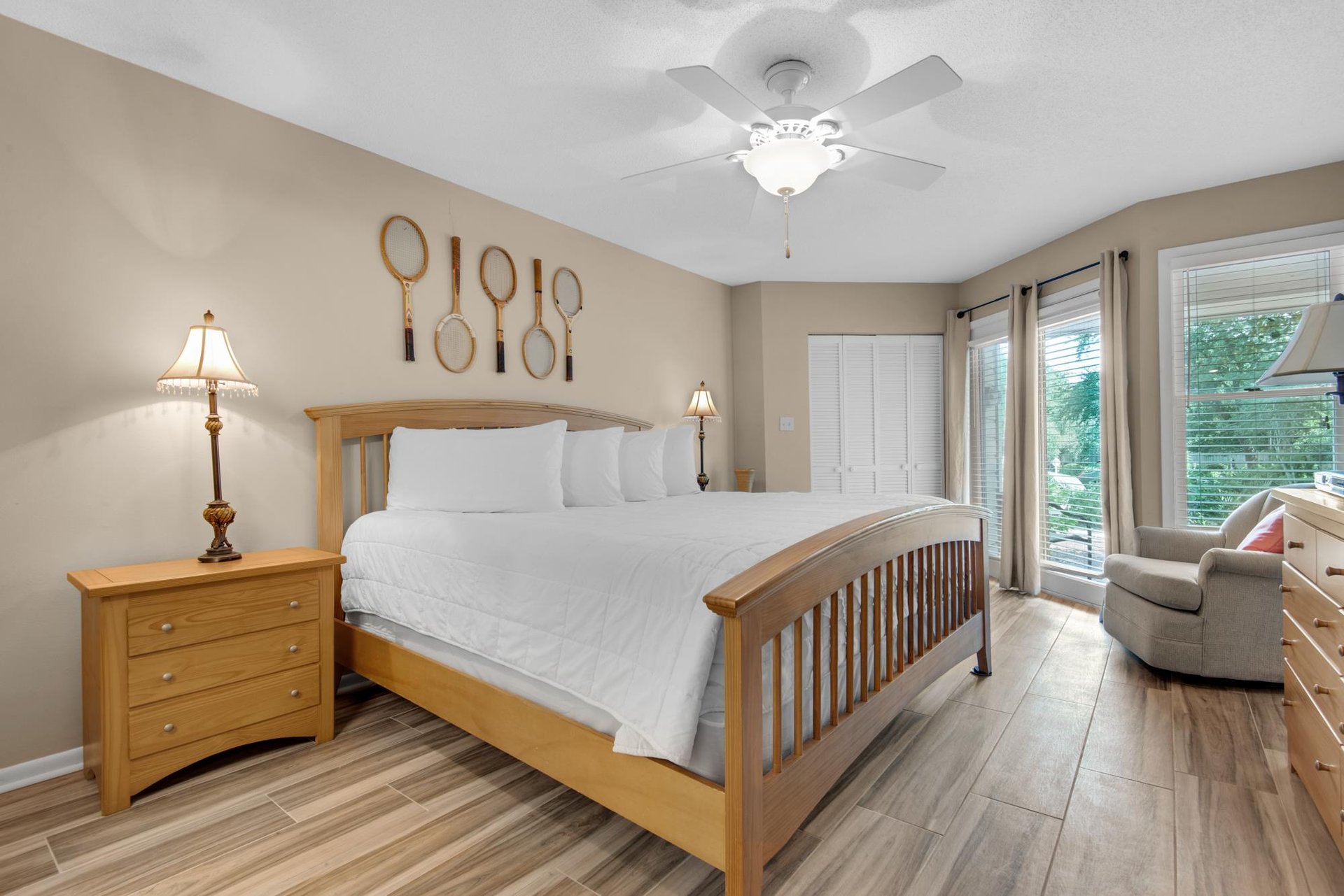 Bedroom 1 with King Bed