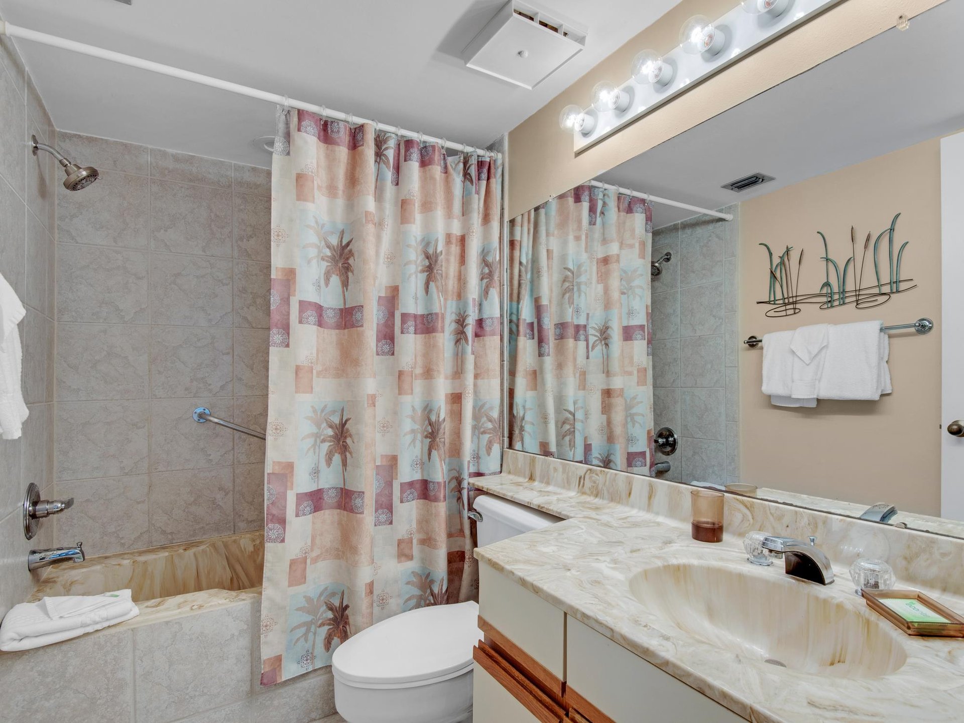 Bathroom 1 with Tub Shower Combo