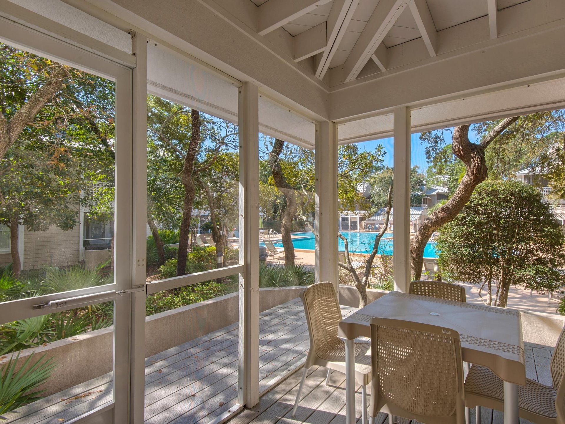 Private Screened Porch