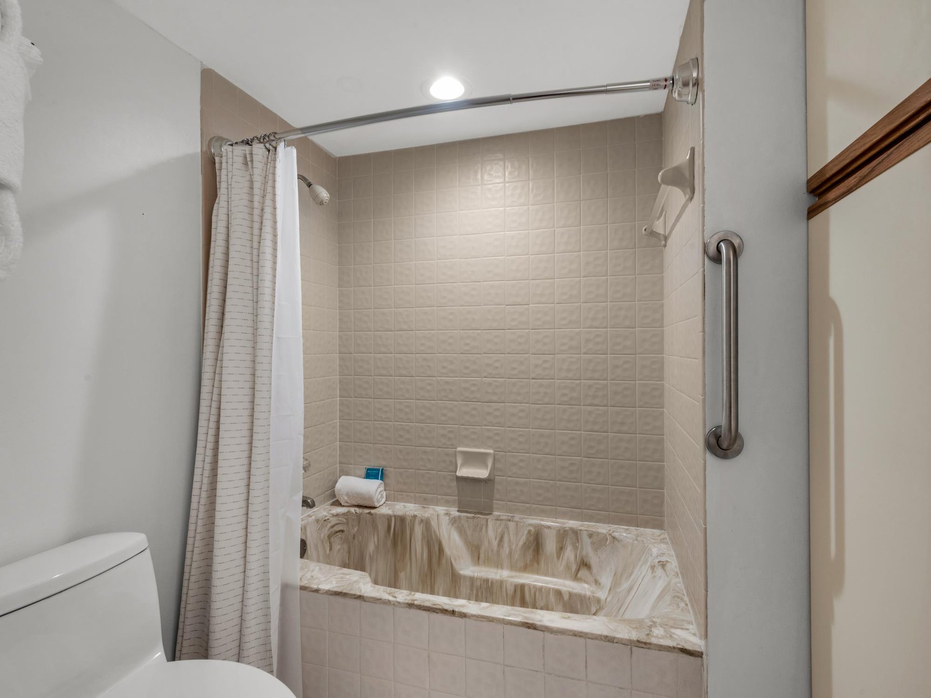 Bathroom 1 with Tub Shower Combo