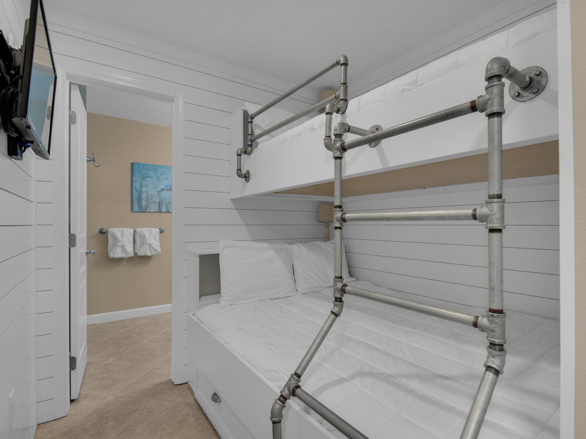 Twin over Full Bunk Bed Area