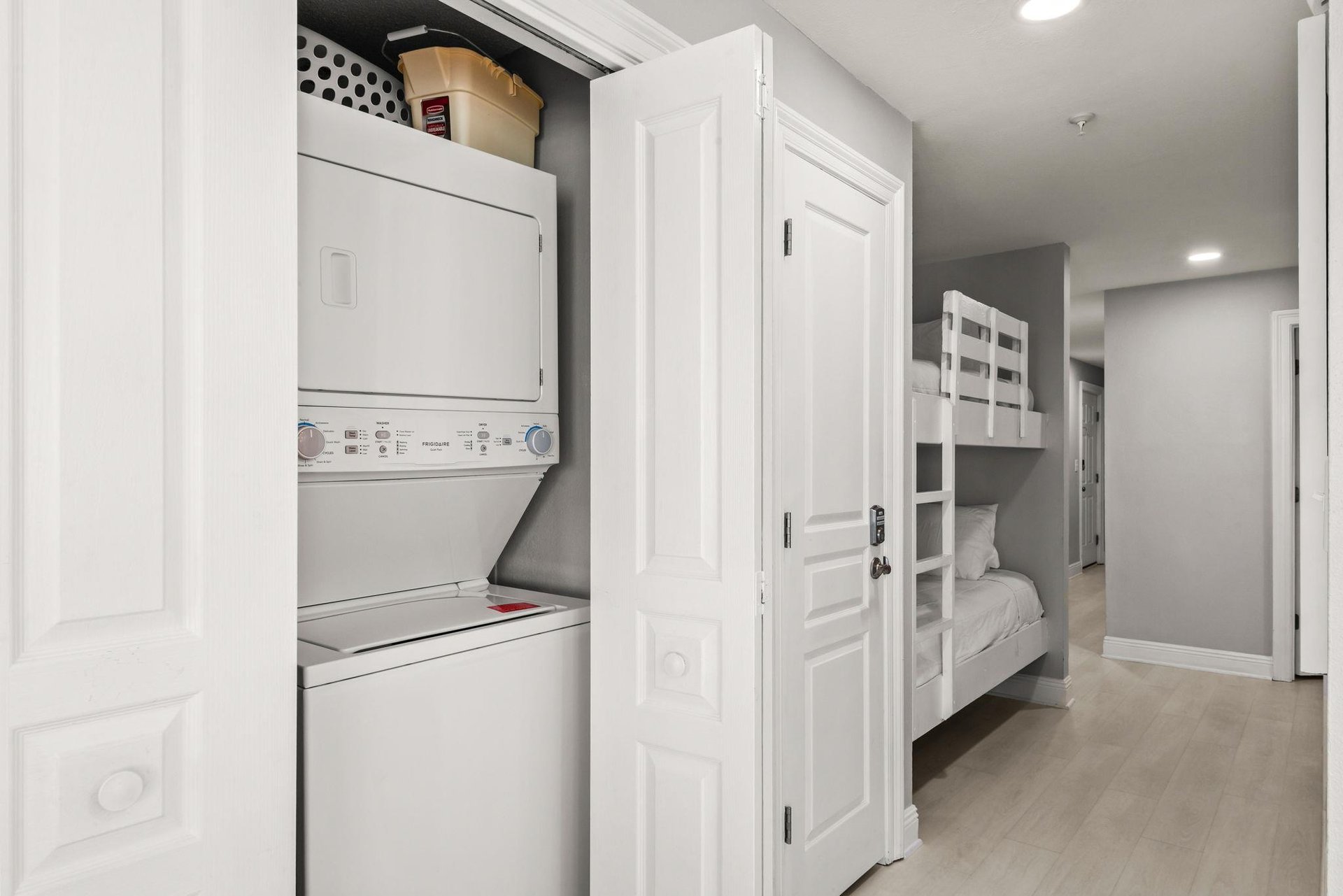 Your own inunit laundry closet