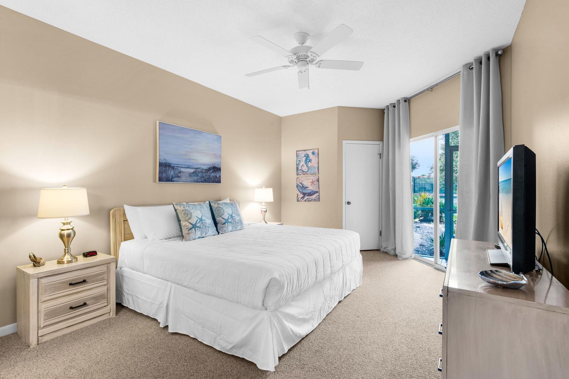 Bedroom 1 with King bed