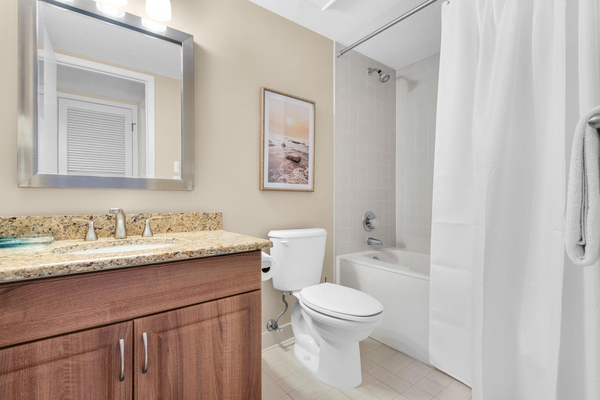 Bathroom 2  with Tub Shower Combo
