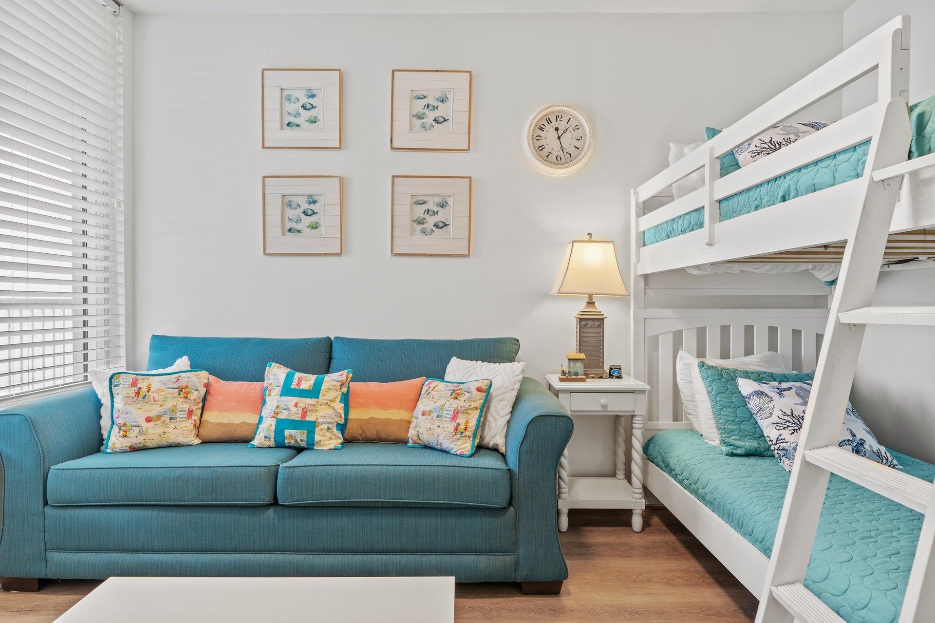 Bedroom 3 with a Bunk bed and Sleeper Sofa