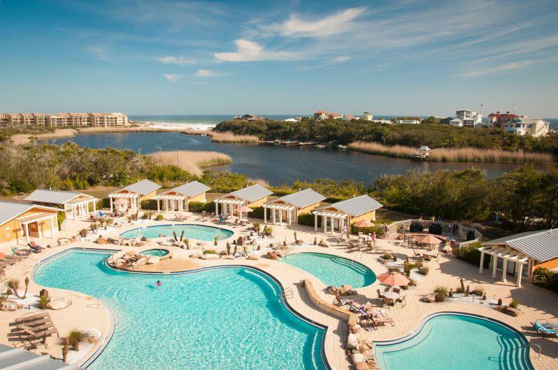 View of Pool from Cabana