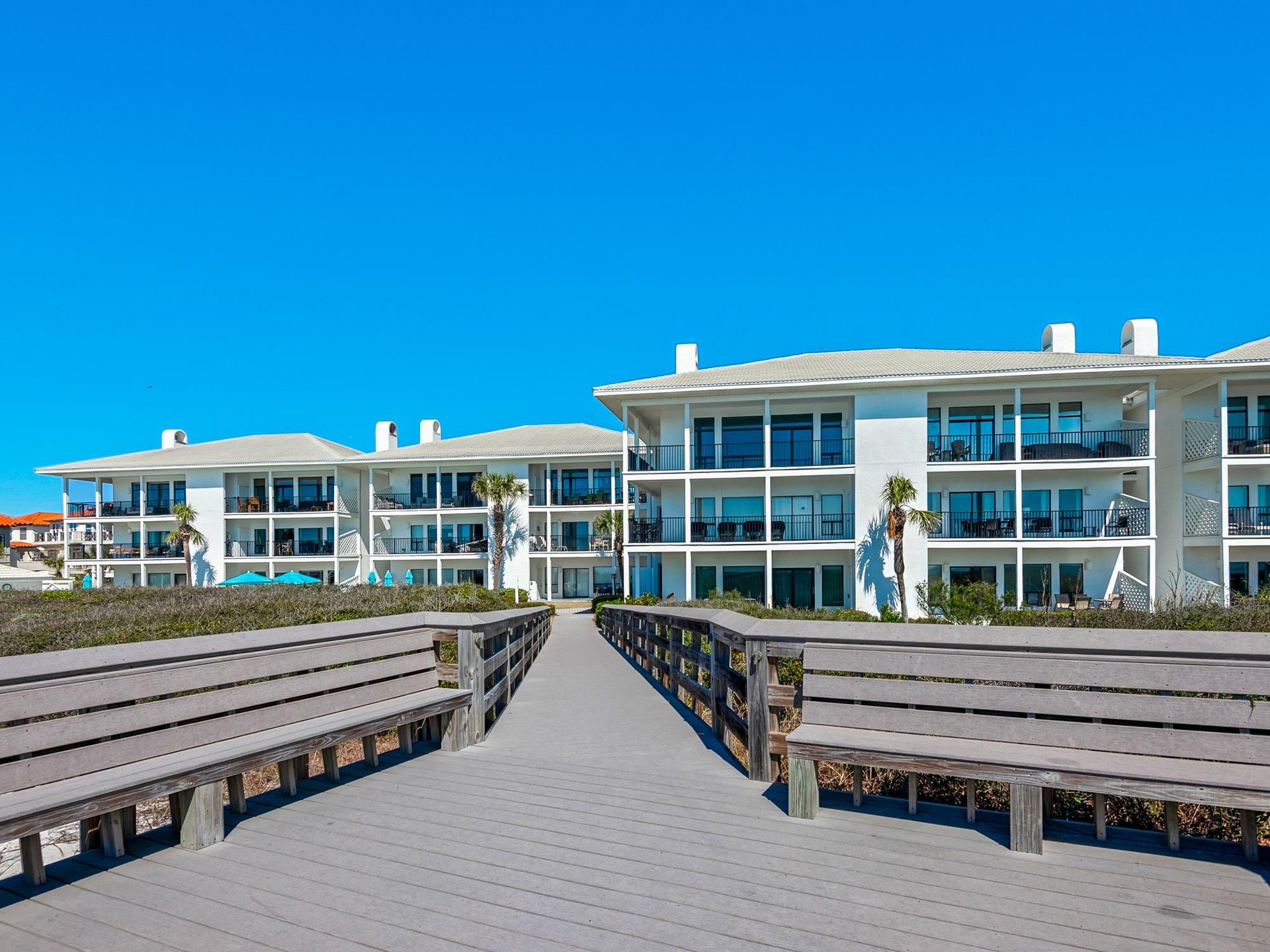 Complex Private Boardwalk