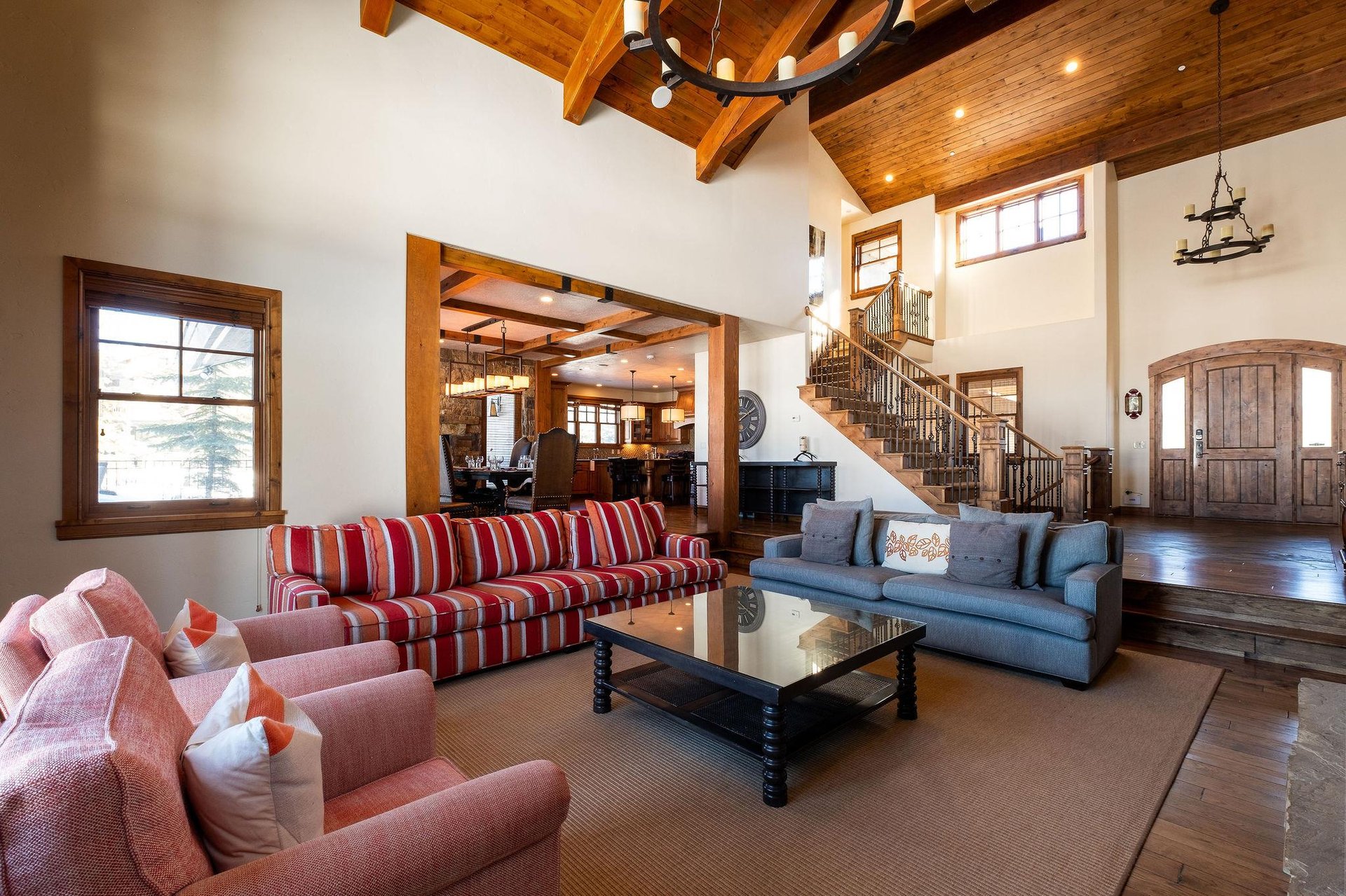 Expansive open living room