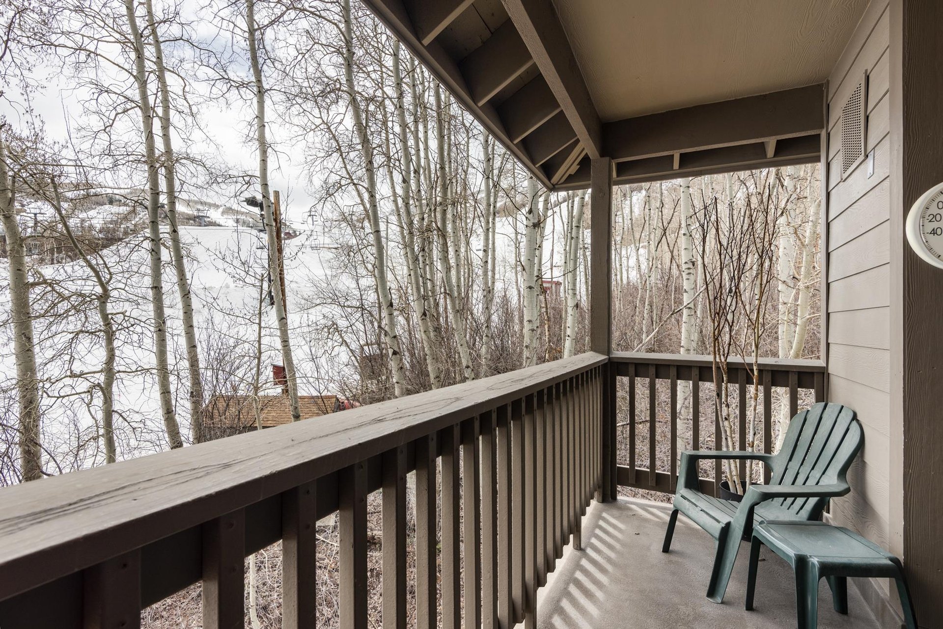 Private patio