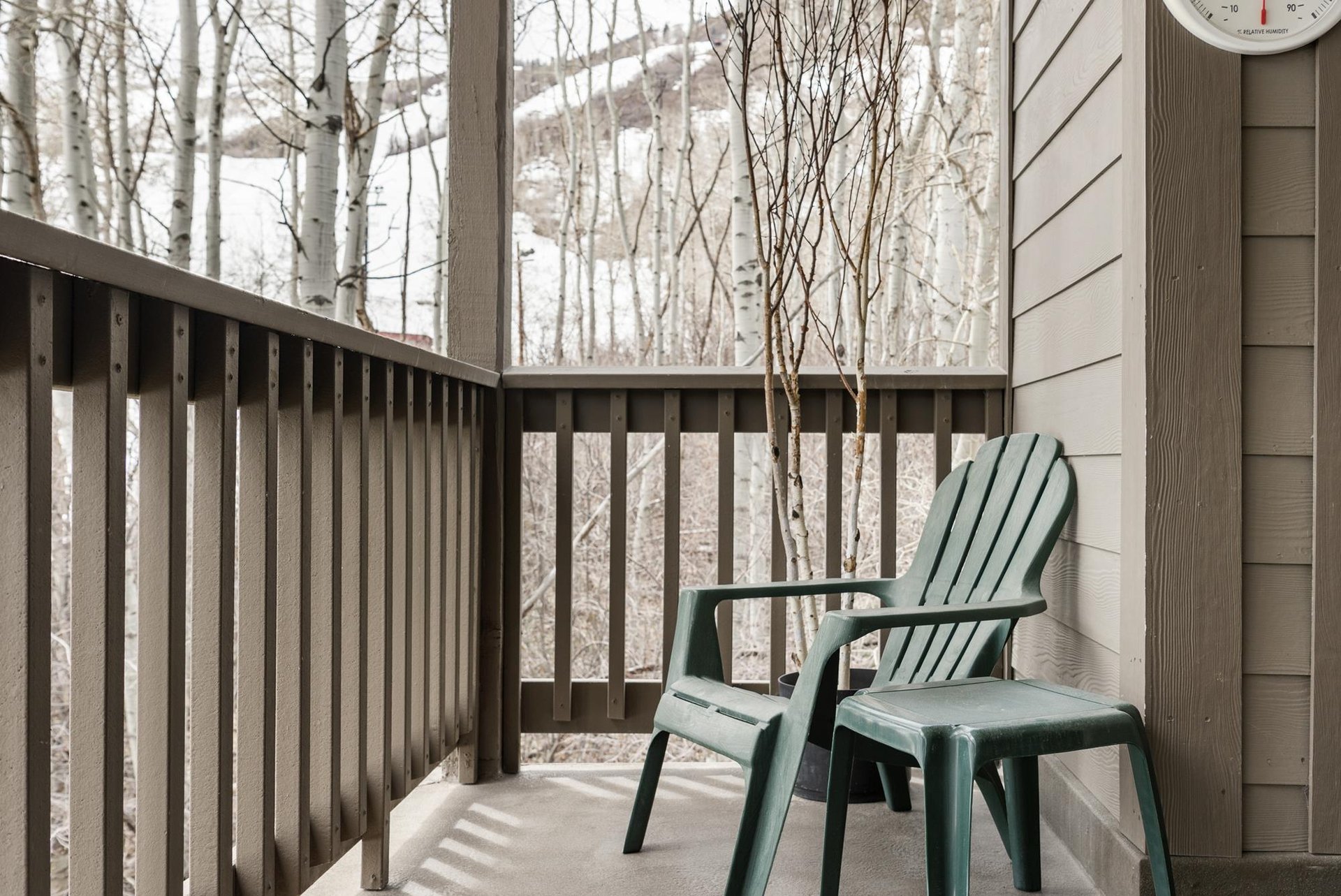 Private patio