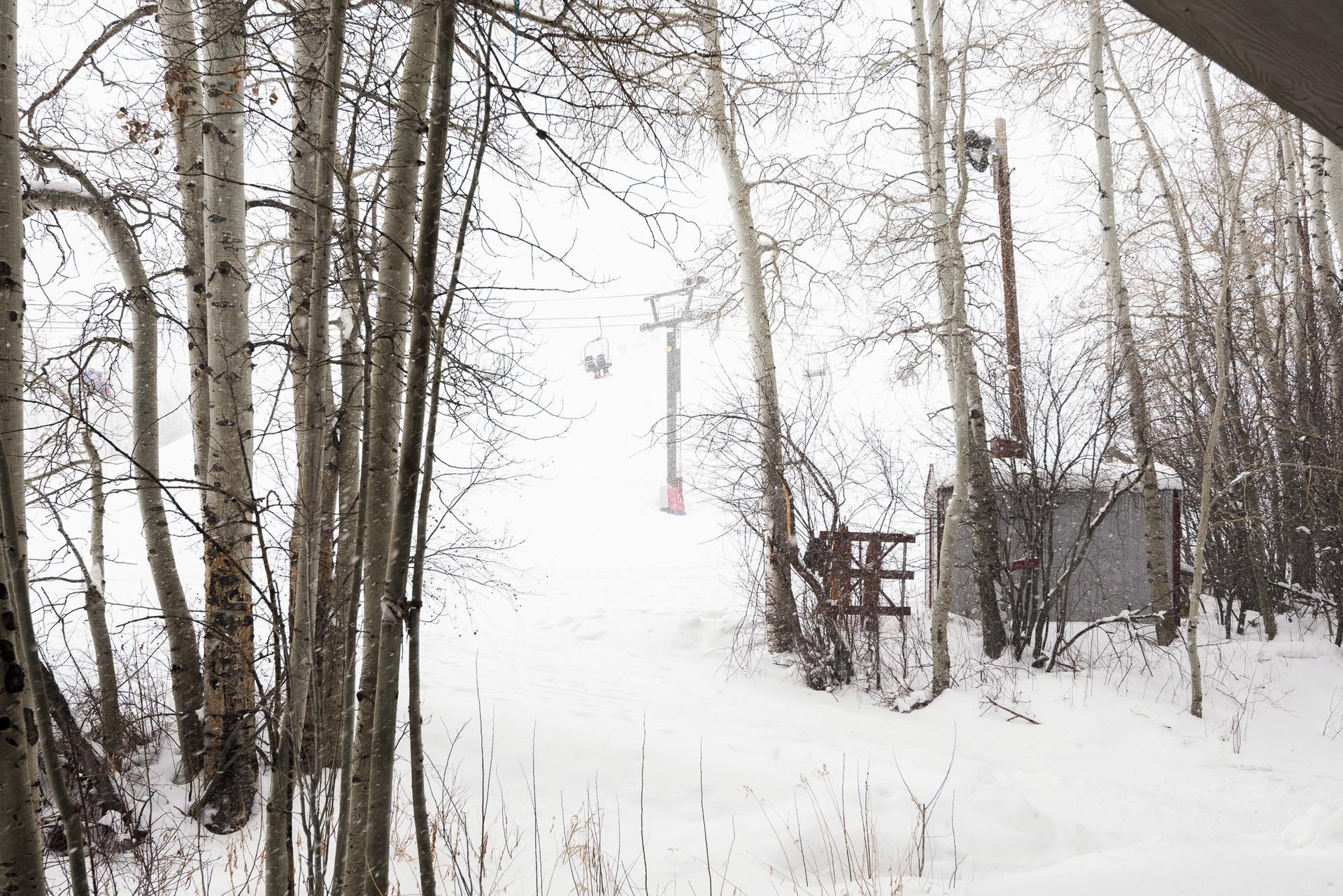 Views of Eagle chairlift