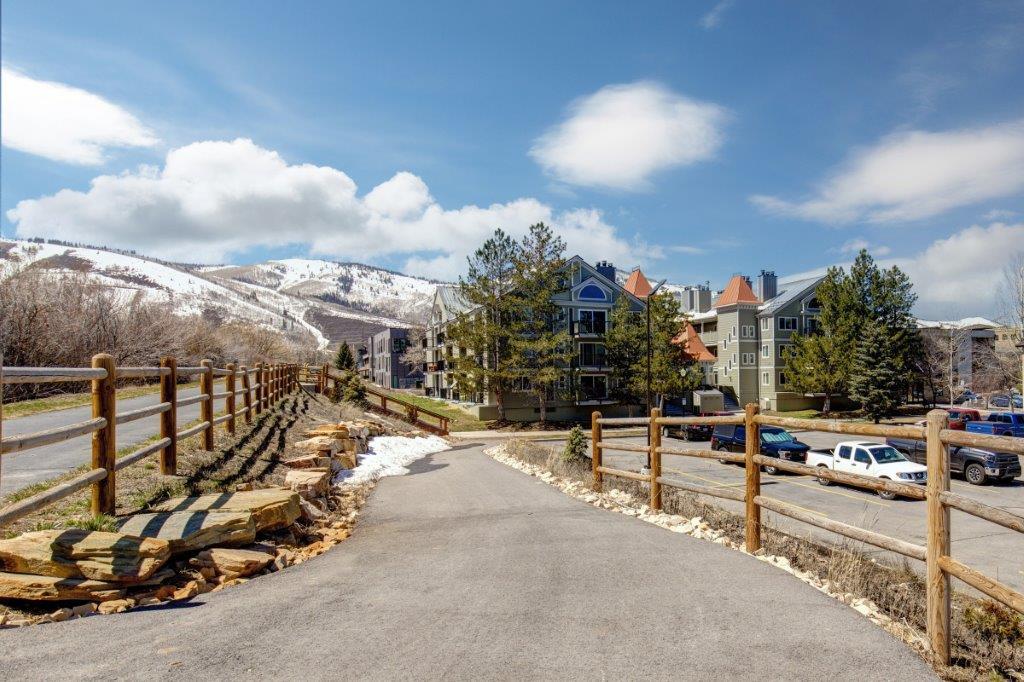 Sun Creek Condominiums are located next to the Rail Trail which offers miles of hiking and biking options.