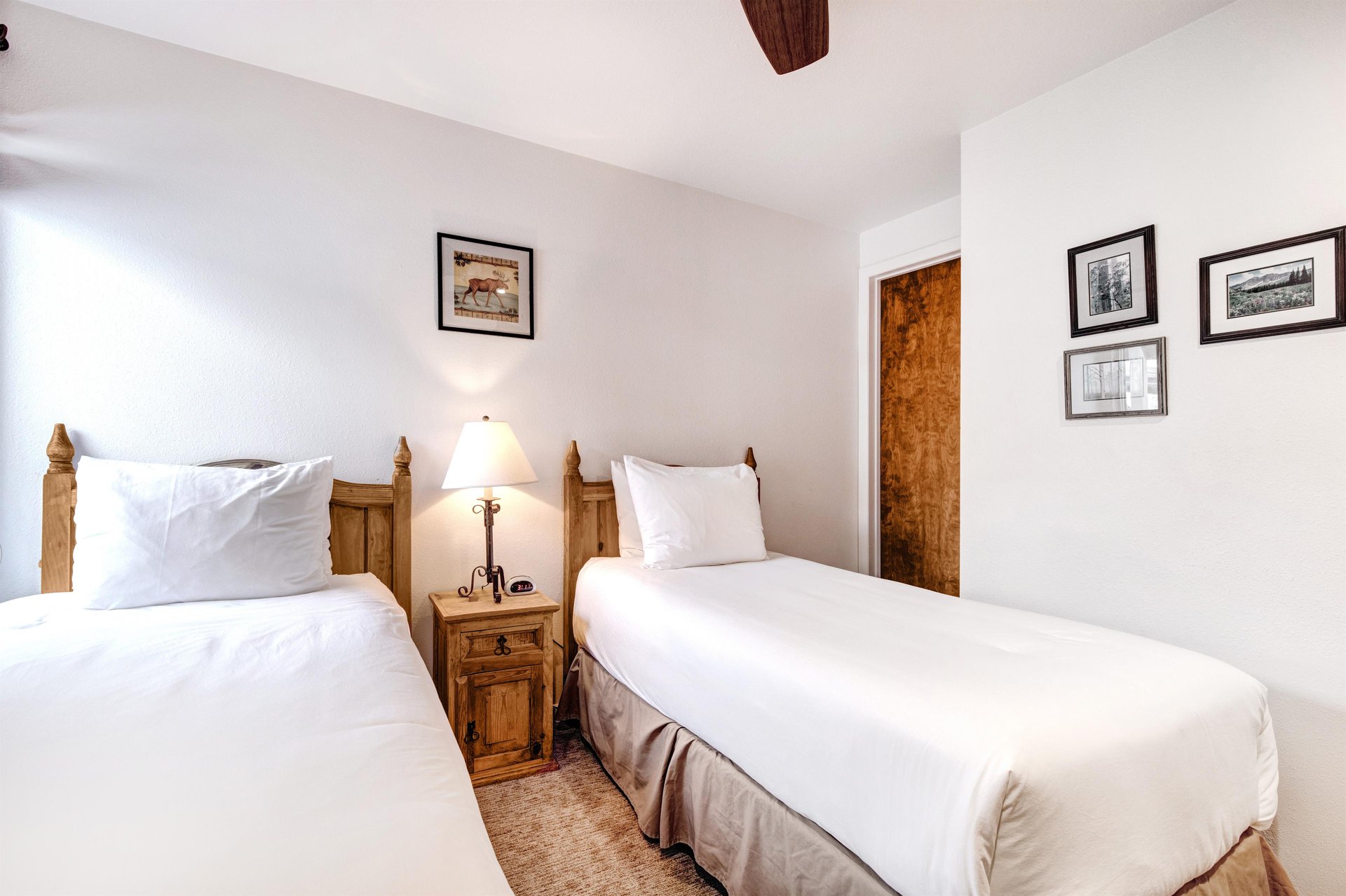The two twin beds can be made into a kingsize bed with 24hours advanced notice.