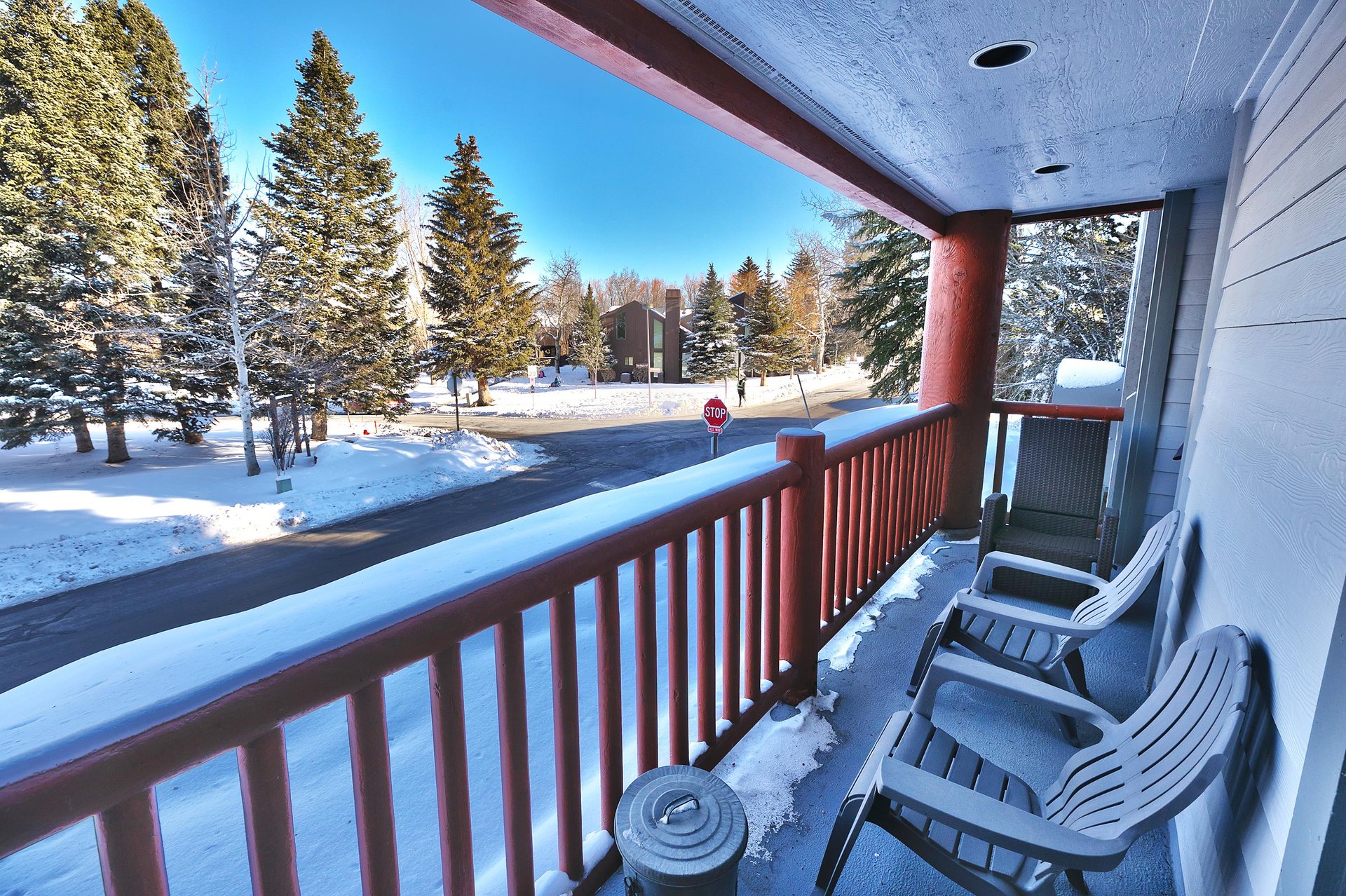 Private patio