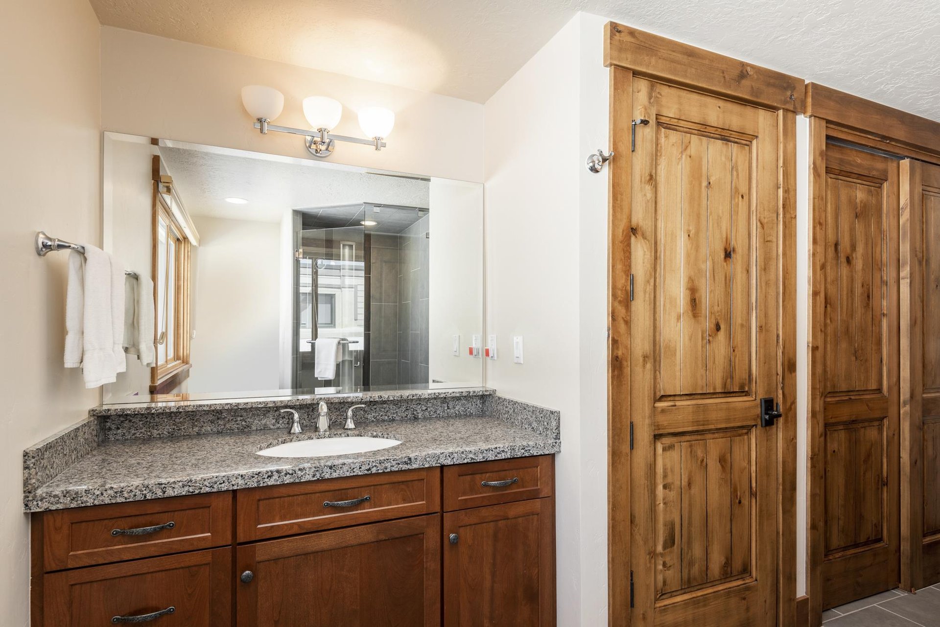 Beautiful upgrades in the fourth bathroom
