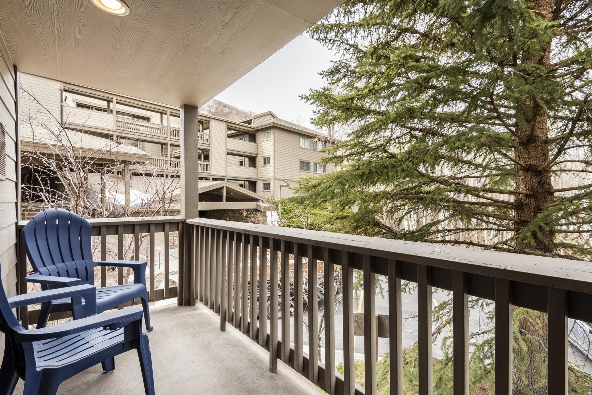 Enjoy views on your private balcony