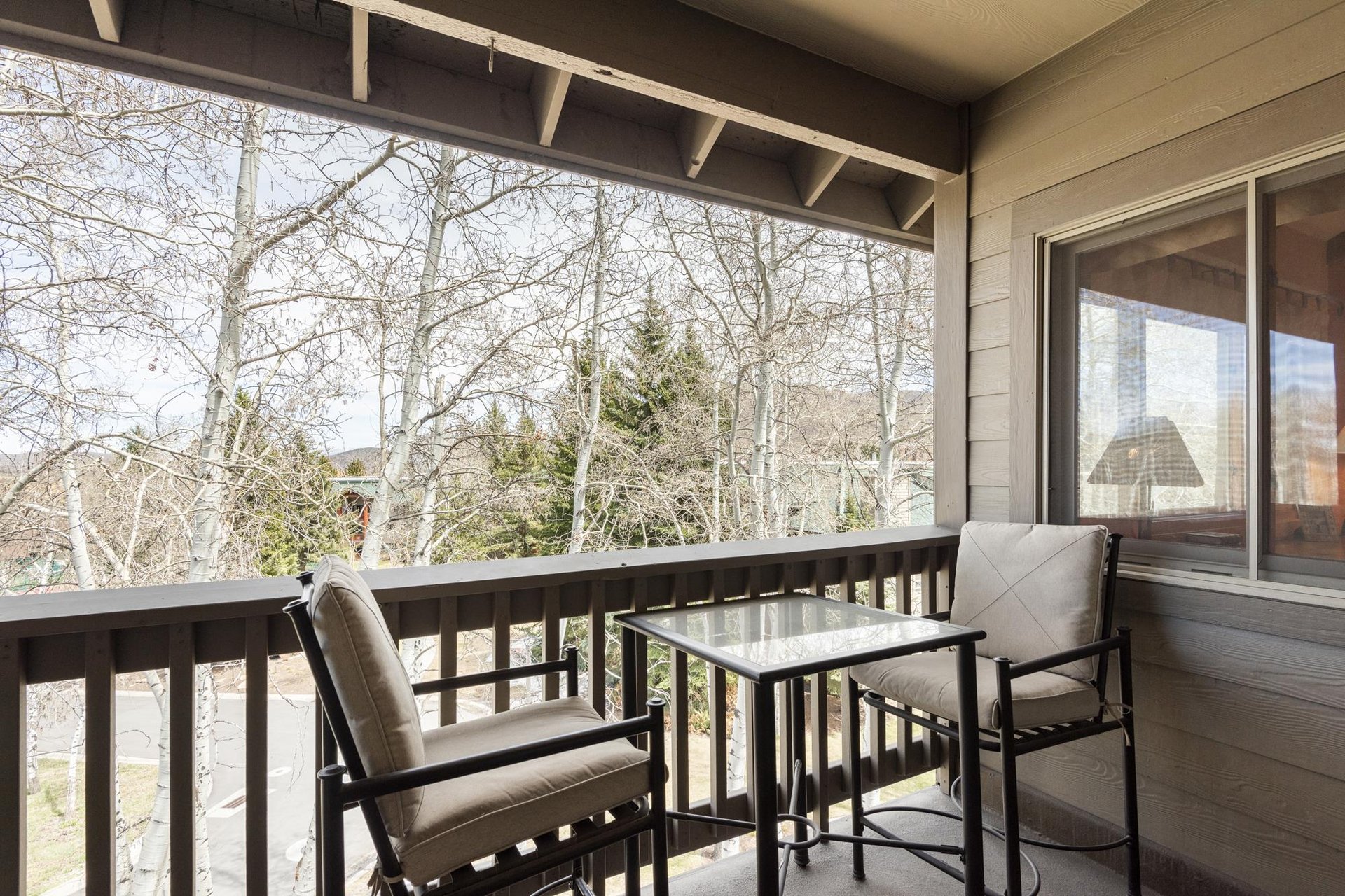 Enjoy your own private patio