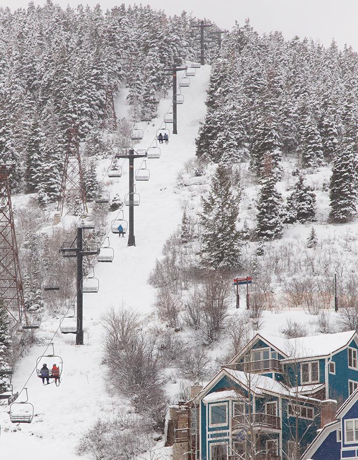 Edelweiss Haus is located directly across the street from Park City Mountain Resort.