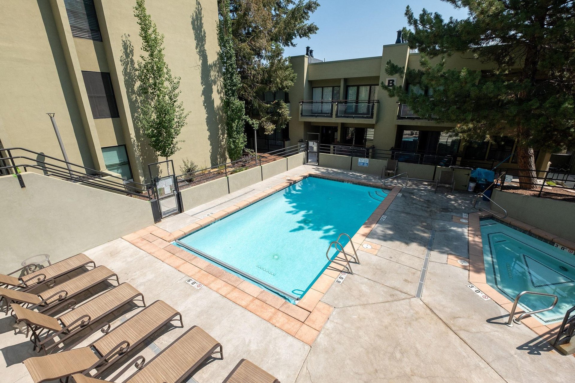 Pool and hot tub