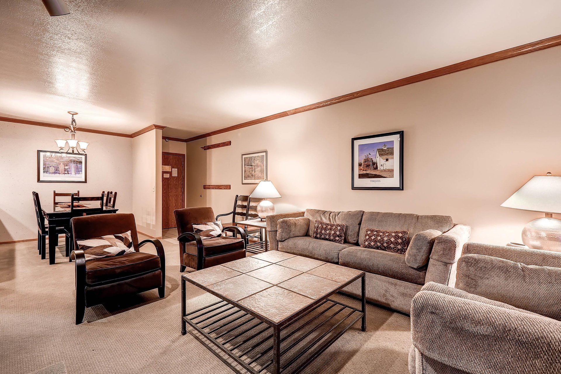 Park Station 247 has comfortable furnishings.