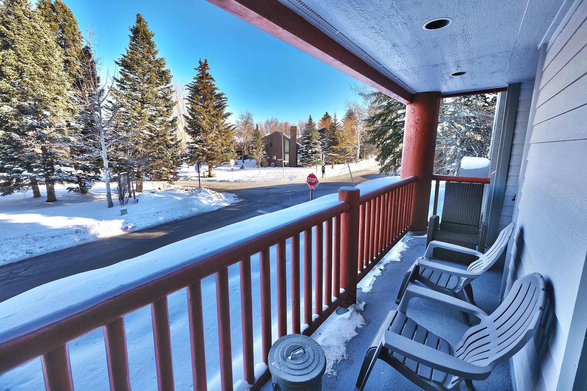 Private patio