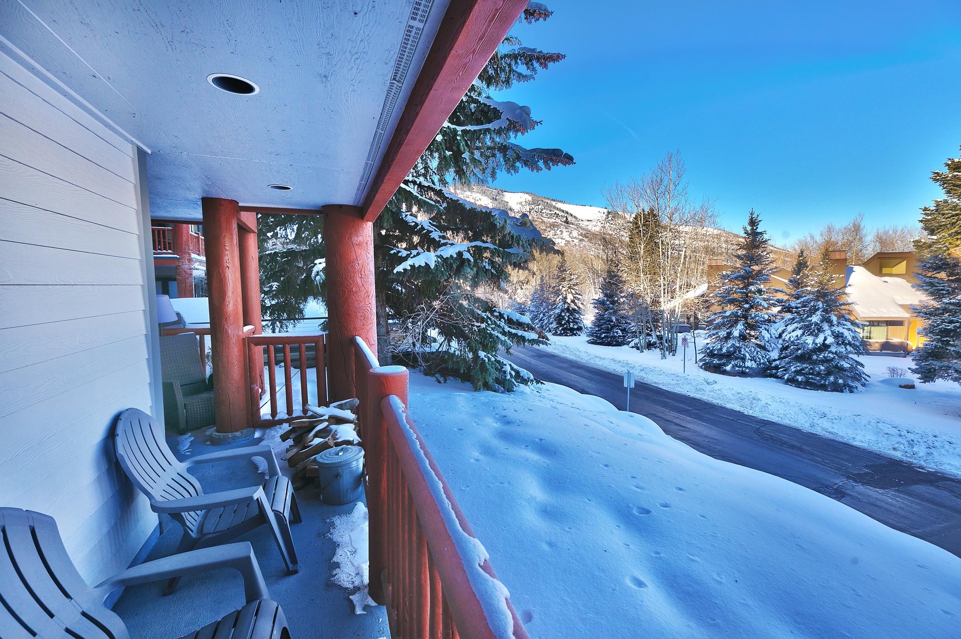 Private patio