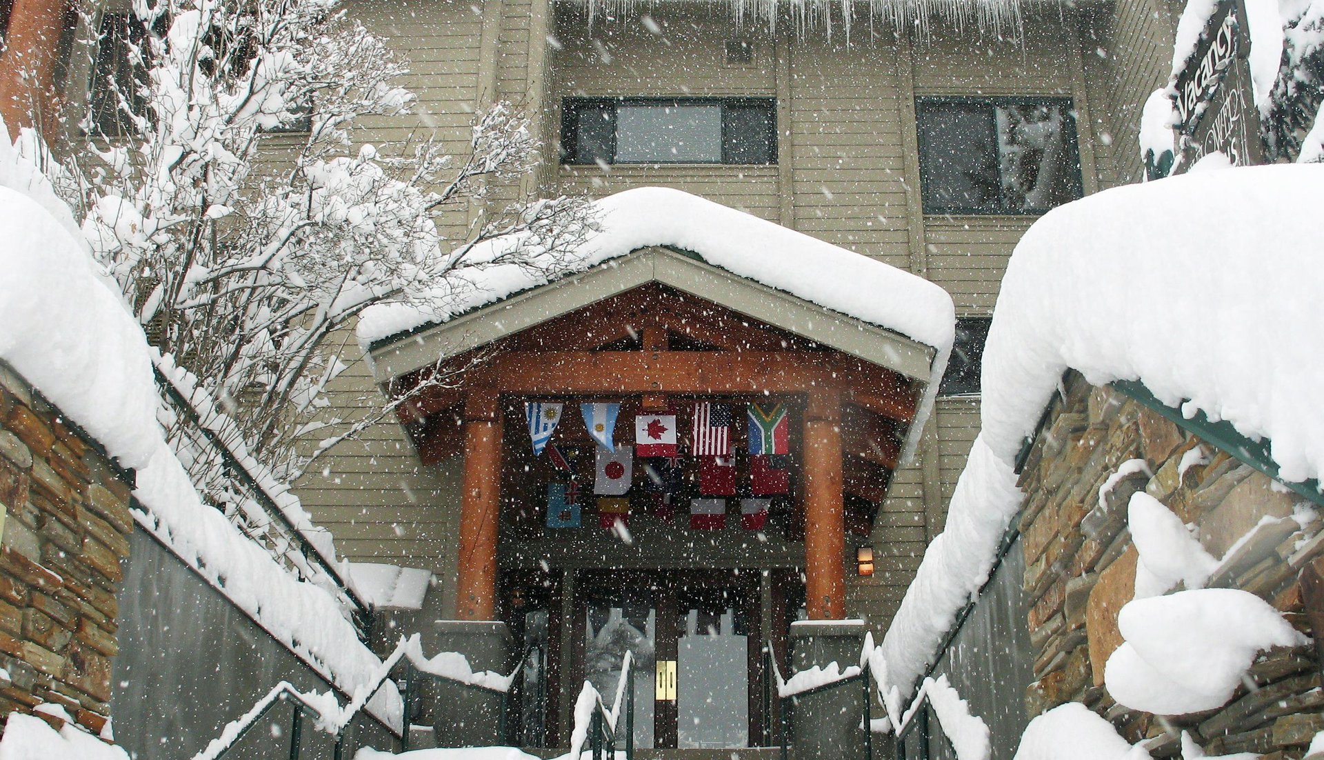 Front desk entrance