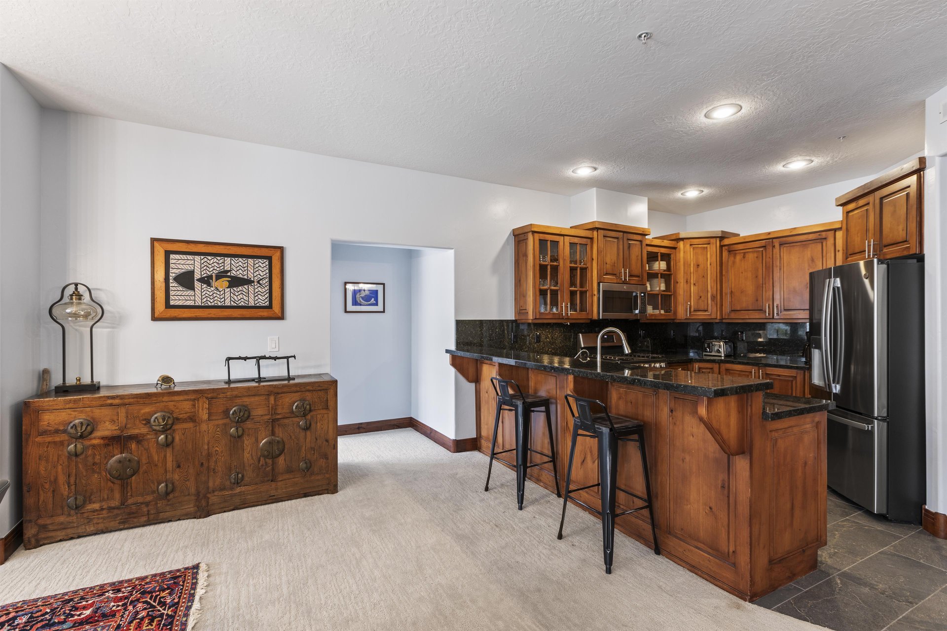 The Town Pointe B304 condominium is the perfect location to skiinout to Town Lift and walk to Historic Main Street  Park City, Utah.