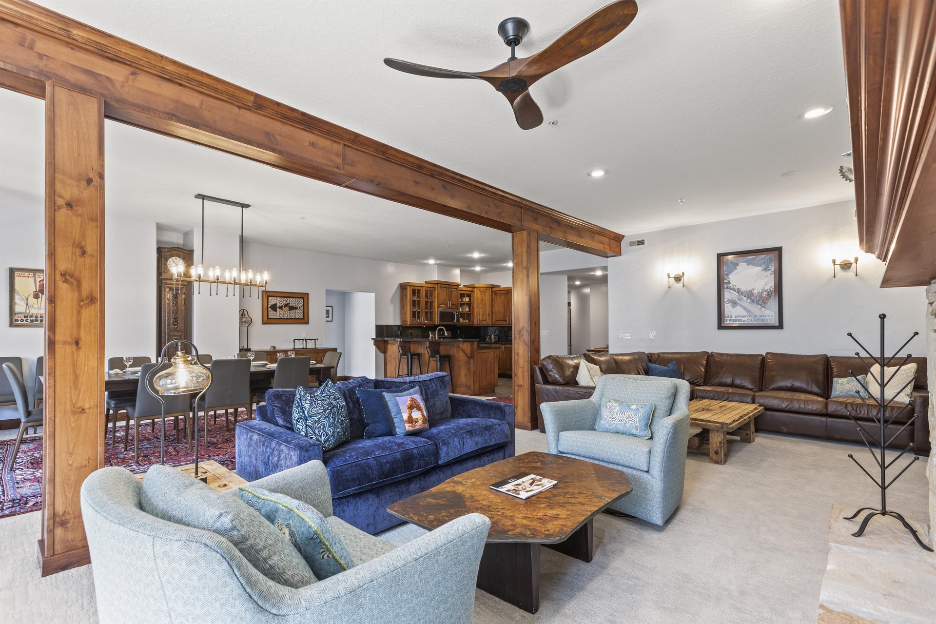 The Town Pointe B304 condominium is the perfect location to skiinout to Town Lift and walk to Historic Main Street  Park City, Utah.