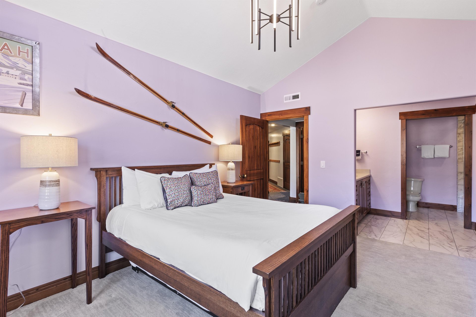 The Town Pointe B304 condominium is the perfect location to skiinout to Town Lift and walk to Historic Main Street  Park City, Utah.
