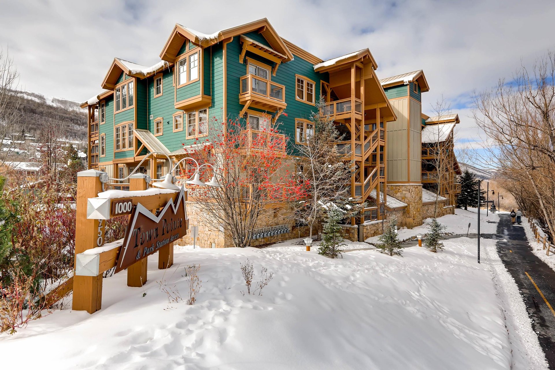 Town Pointe Condominiums on Park Avenue in Old Town Park City